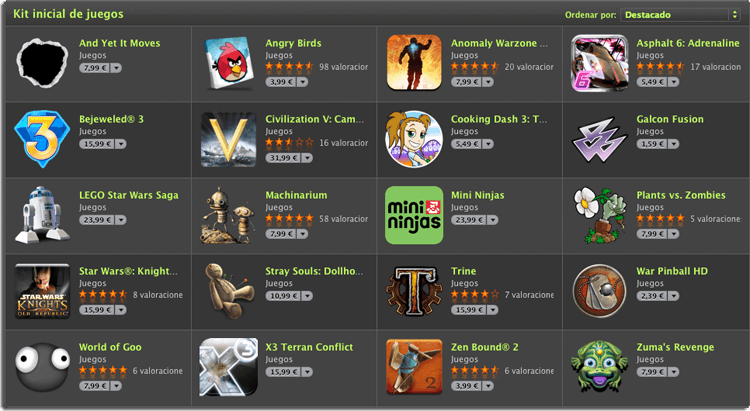 Juegos para Mac Juegos para Mac